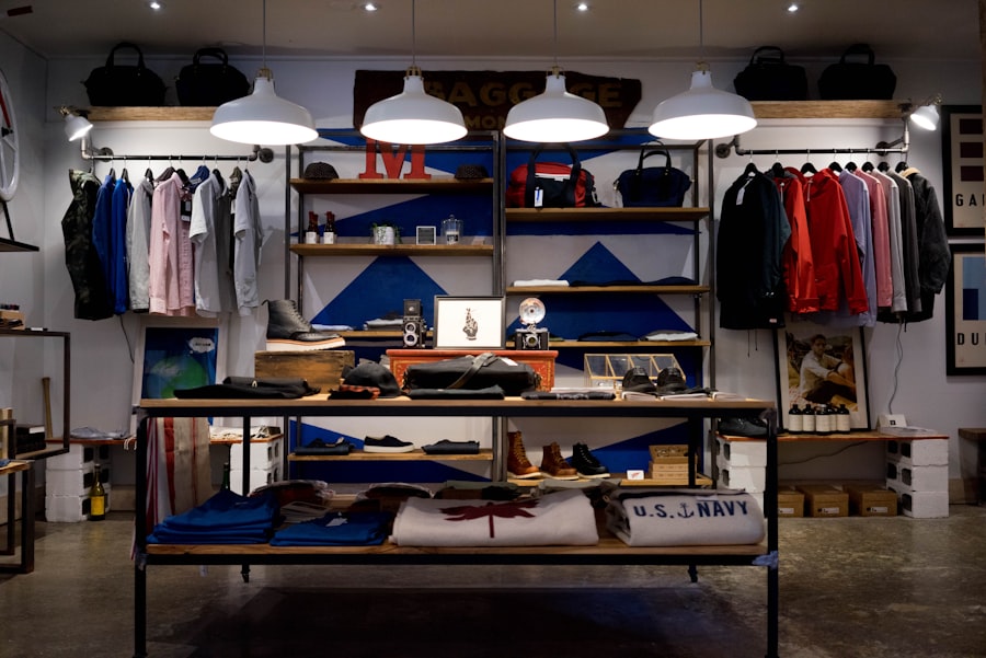 Retail shop interior